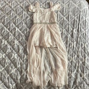 Girls Formal Romper
